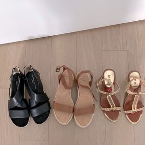 Platform sandals bundle
